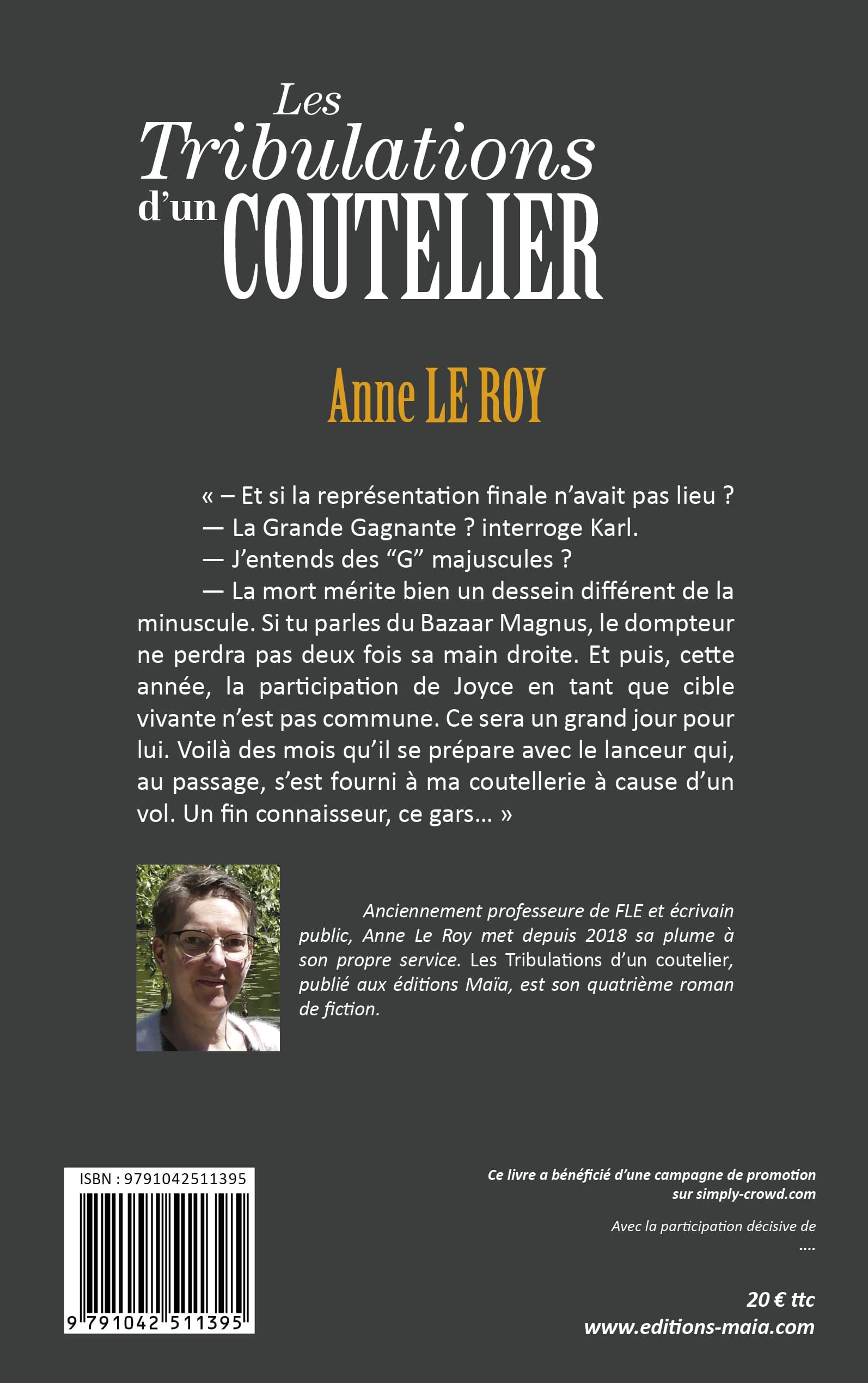 Les tribulations d’un coutelier