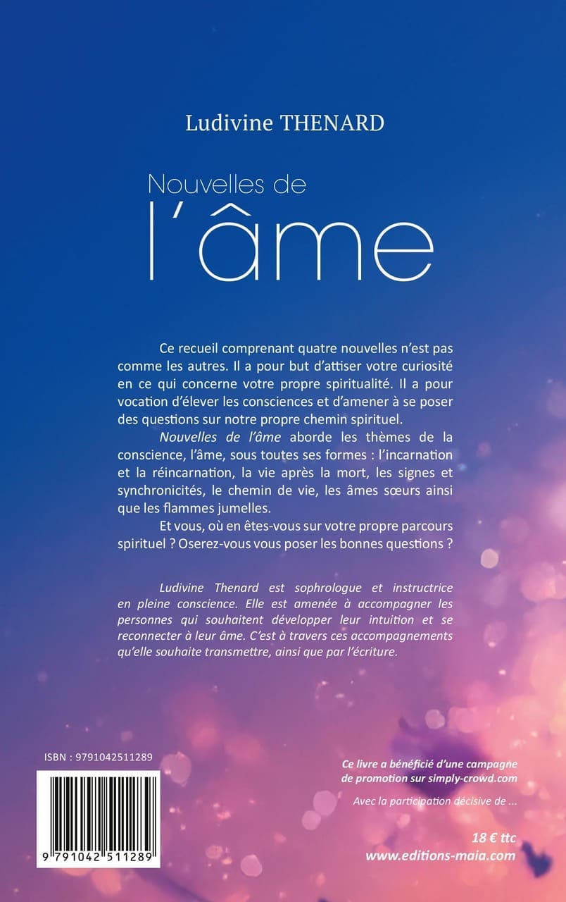 Nouvelles de l’âme