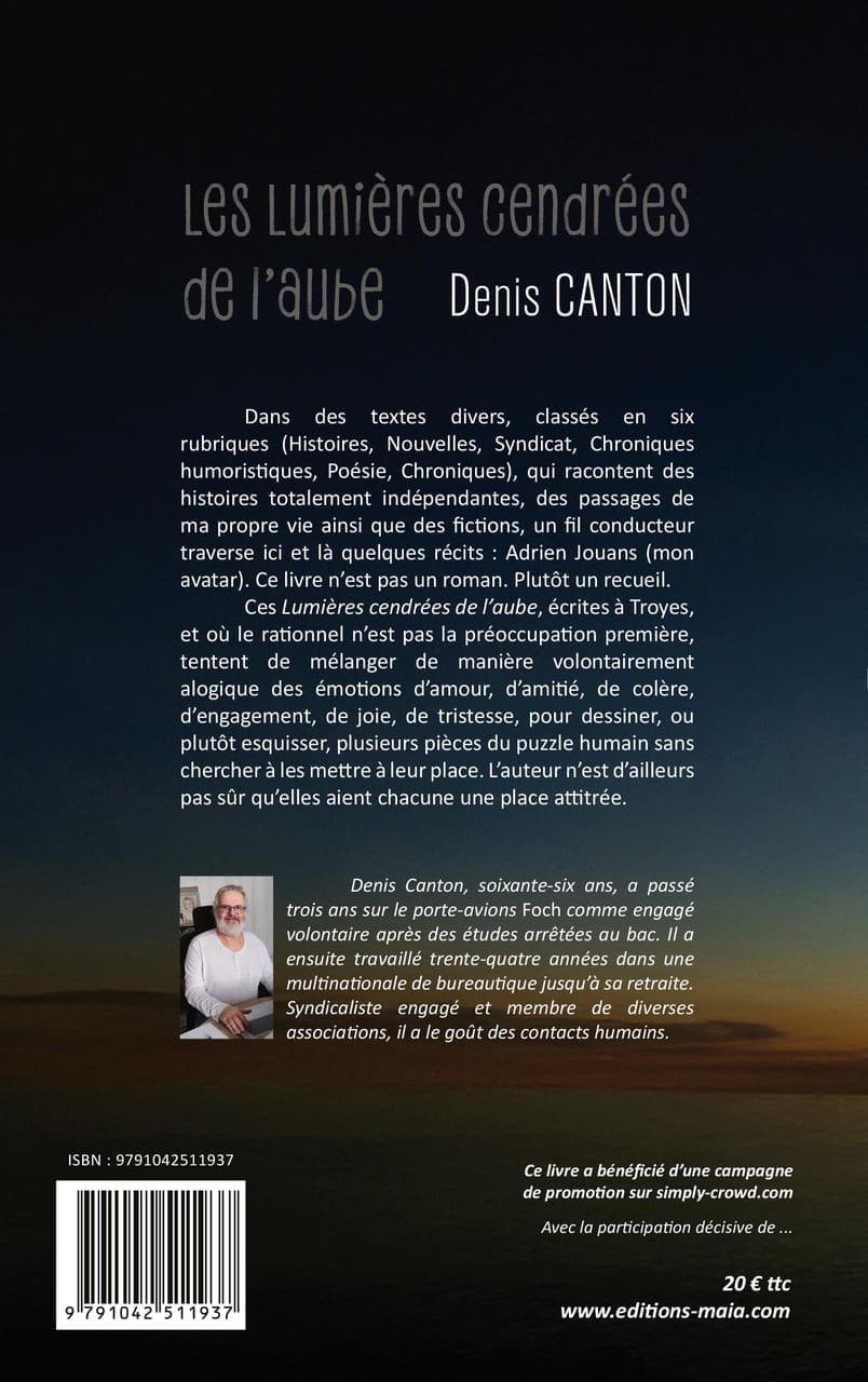 Les Lumières Cendrées De l'Aube