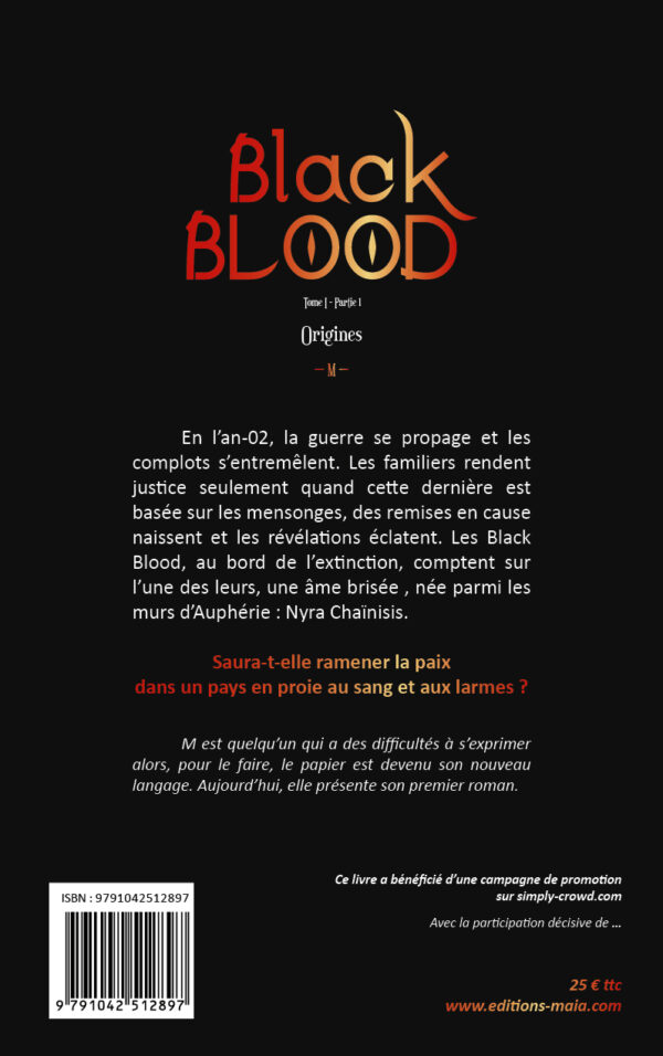 Black Blood Origines