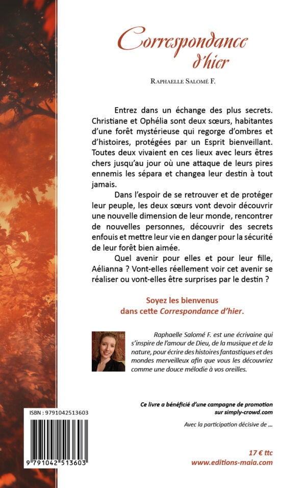 Correspondance d'hier