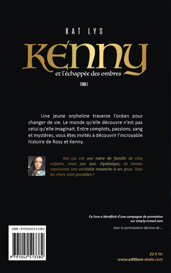 Kenny et l' échappée des ombres