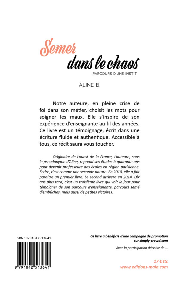 Semer dans le chaos