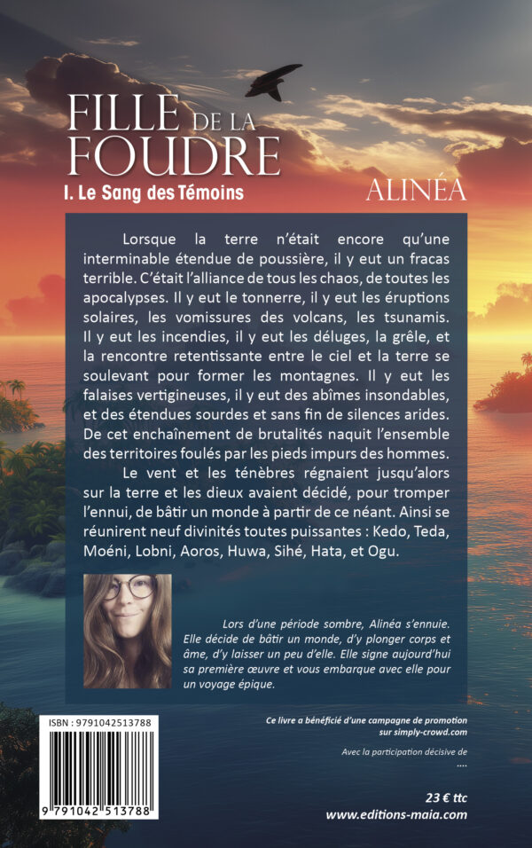 Fille de la Foudre - Tome I : Le sang des Témoins