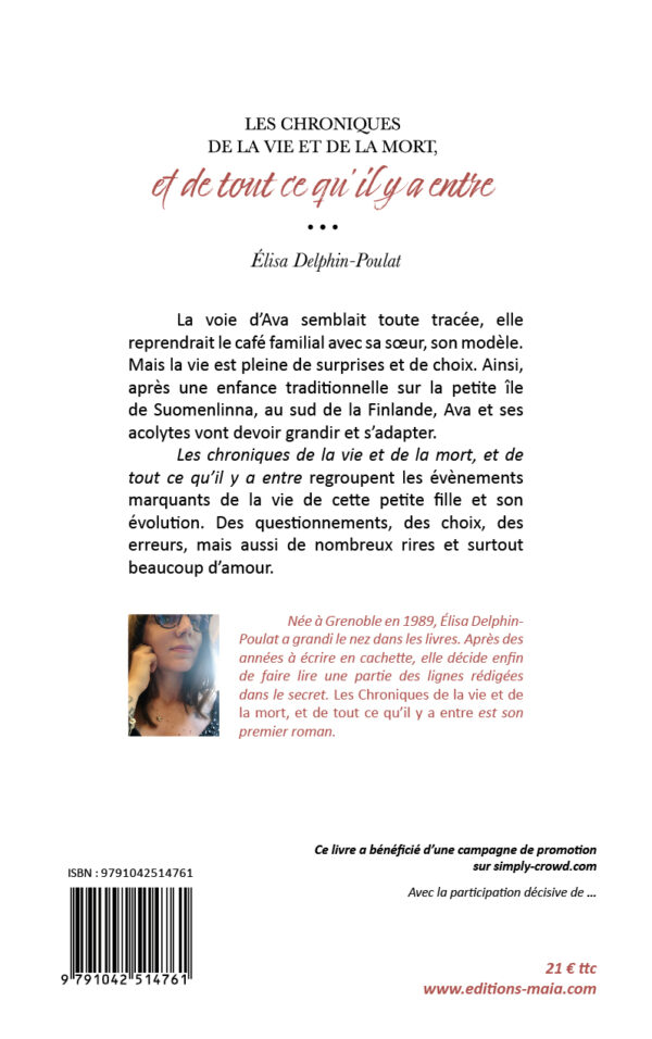 Les chroniques de la vie et de la mort et de tout ce qu'il y a entre