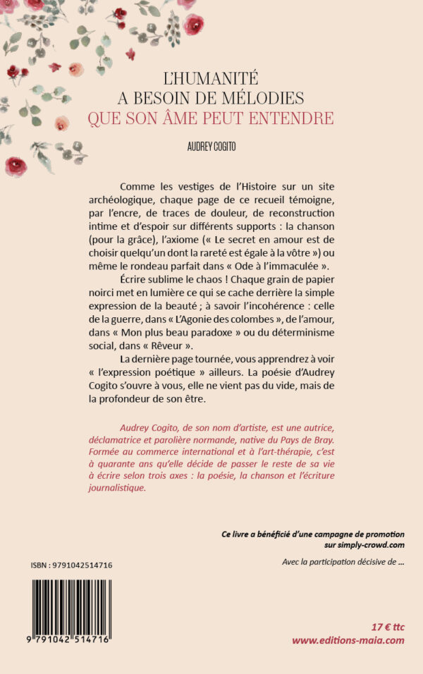 L’humanité a besoin de mélodies que son âme peut entendre