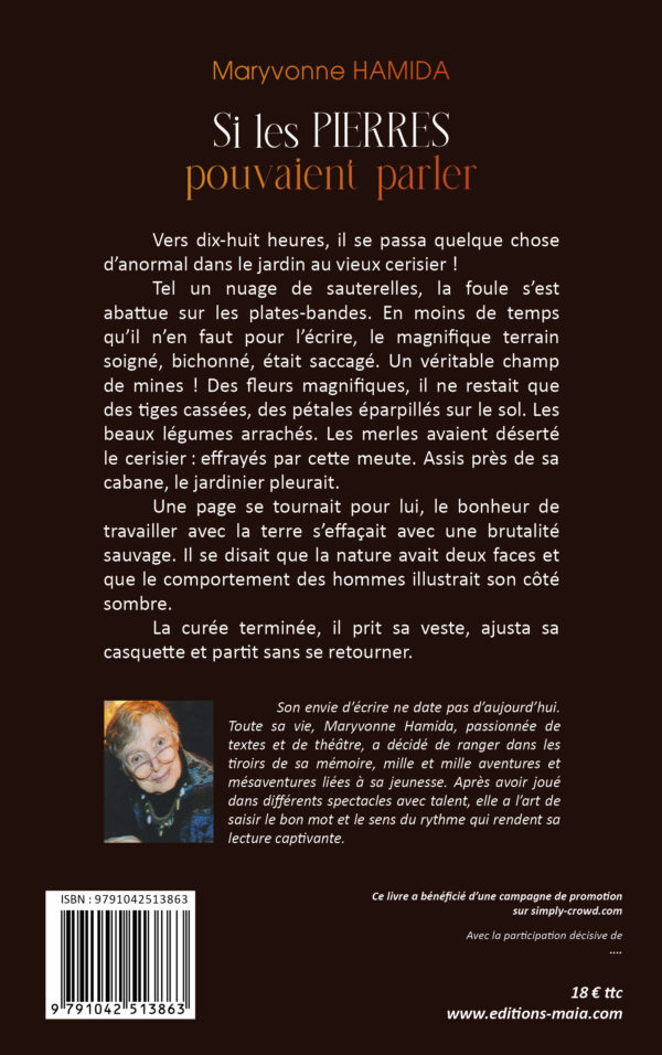 SI LES PIERRES POUVAIENT PARLER