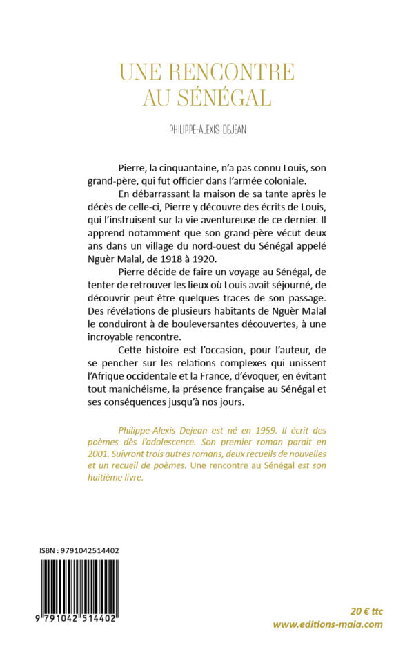 Une rencontre au Sénégal