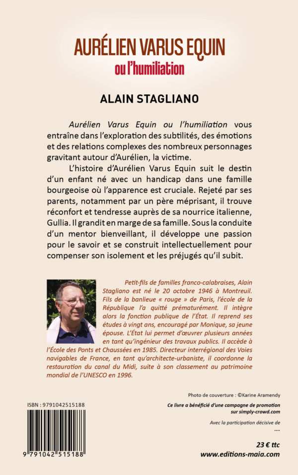Aurélien Varus Equin, ou l’humiliation.