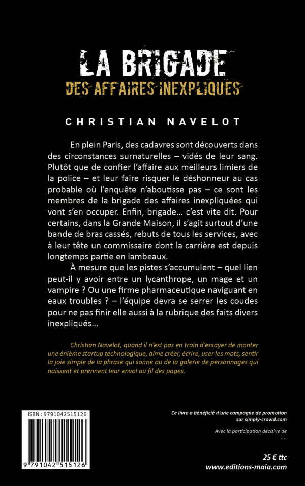 La Brigade des Affaires Inexpliquées
