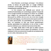 Mandala, Numérologie, Astrologie : Une alliance sacrée