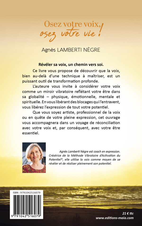 Osez votre voix, osez votre vie !