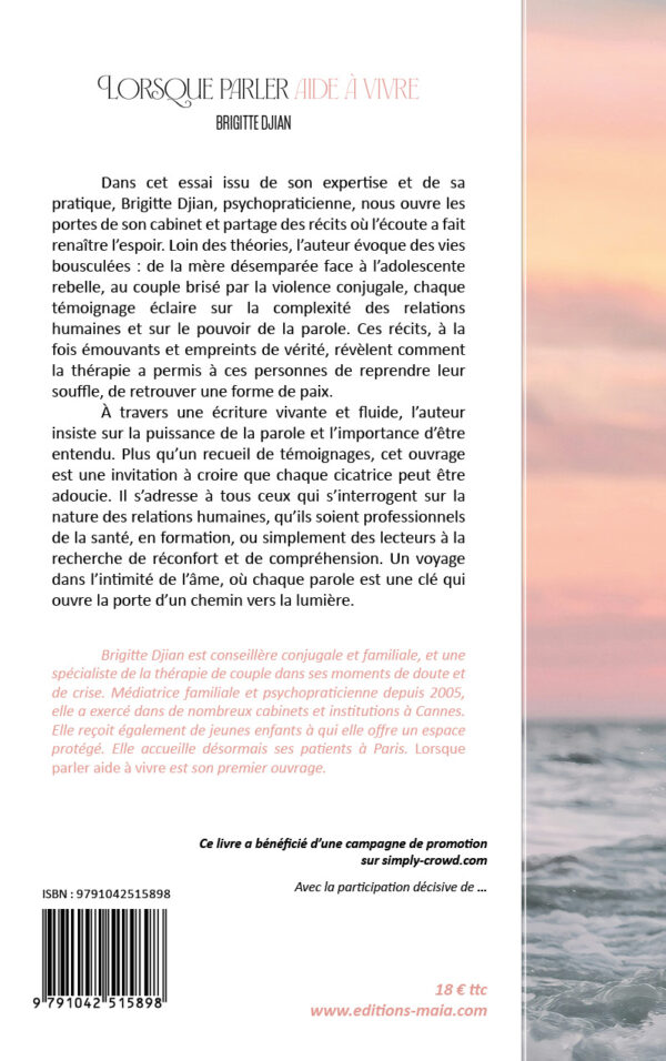 Lorsque parler aide à vivre