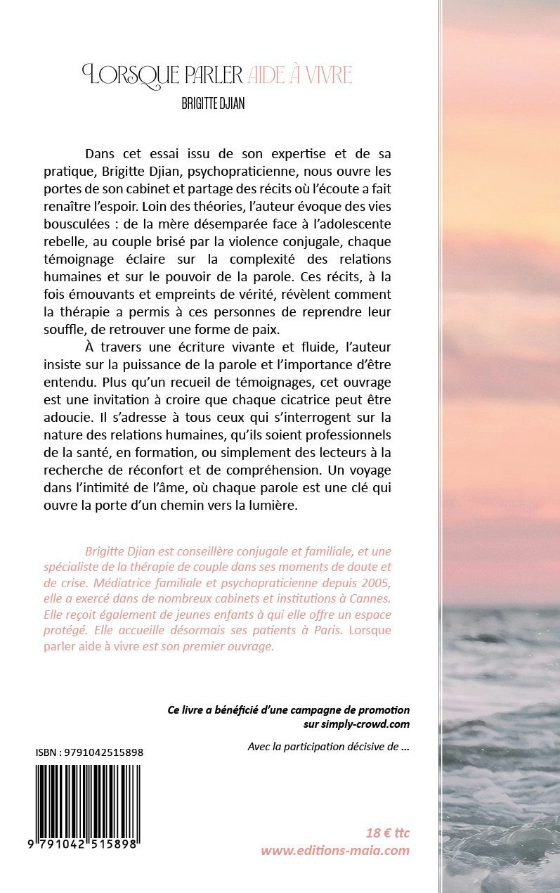 Lorsque parler aide à vivre