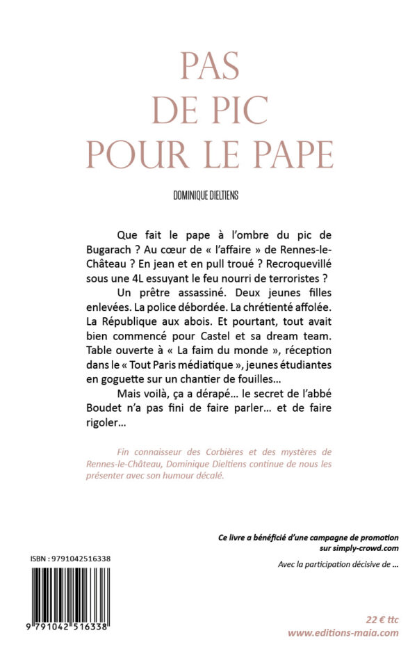 Pas de pic pour le pape