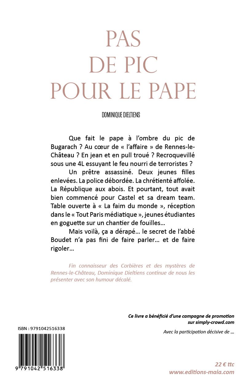 Pas de pic pour le pape