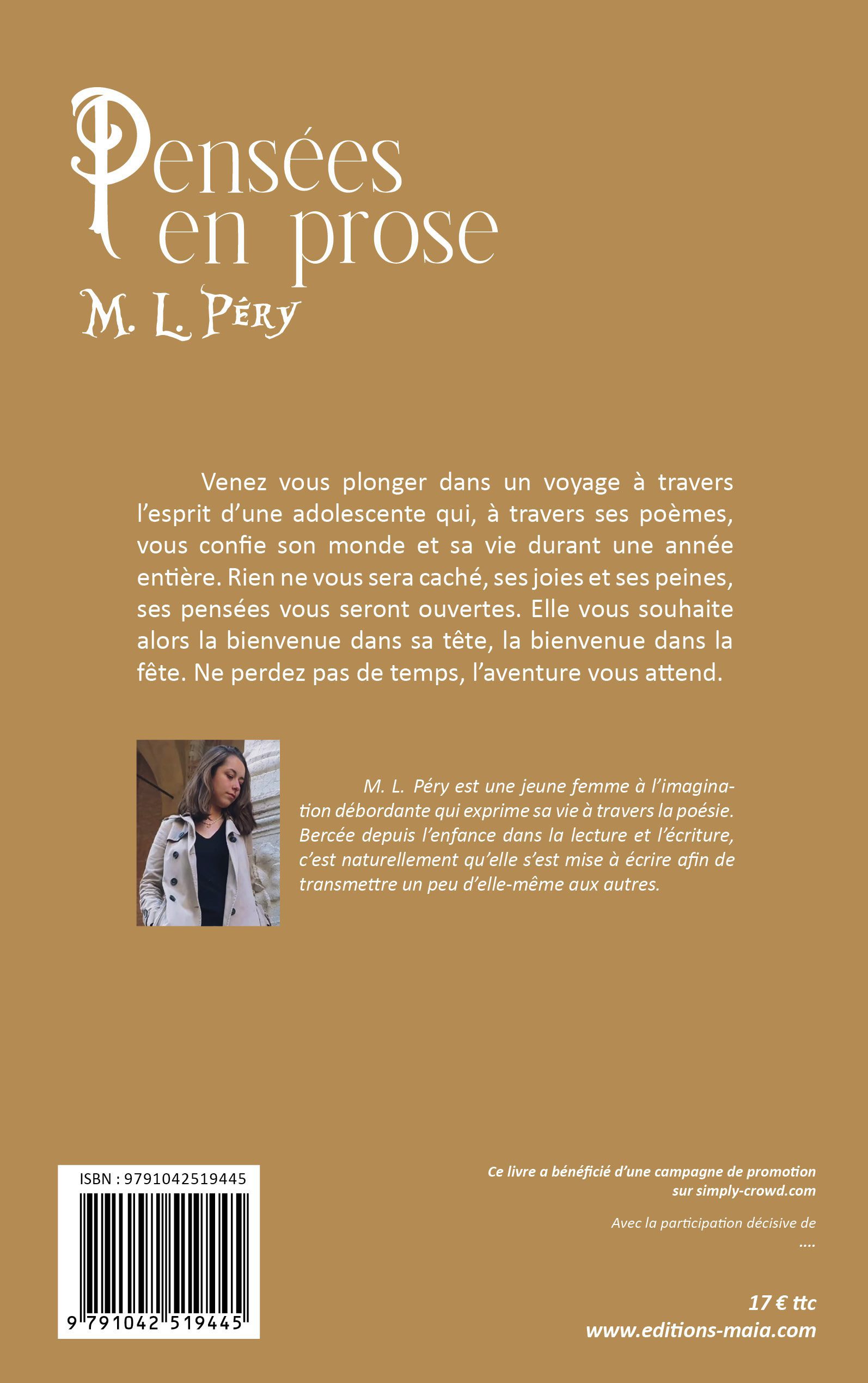 Pensées en prose